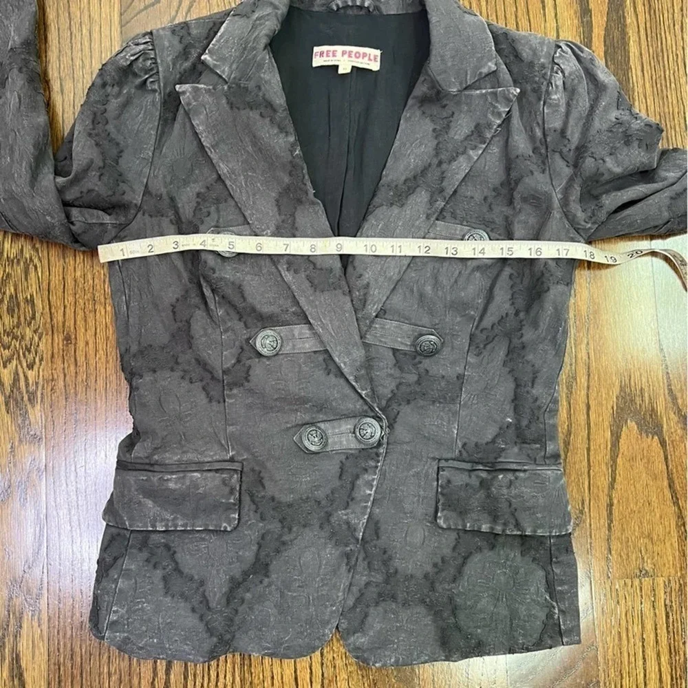 Free People James Blazer Military vintage look.  Size: XS - Picture 9 of 13